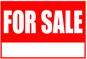 for sale sign